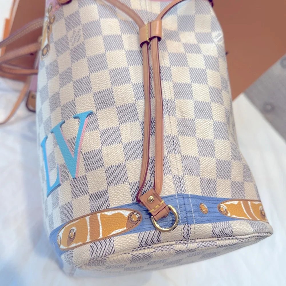 Authentic & Limited Edition Louis Vuitton Azure Summer Trunks Neo MM